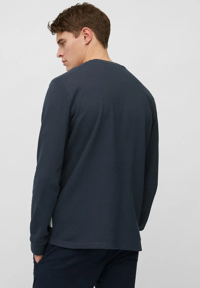 Marc O'Polo Langarmshirt - Total Eclipse | Herren 3 Marc O'Polo Langarmshirt - Total Eclipse | Herren – Bild 3