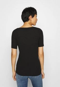 Marc O'Polo Damen SHORT SLEEVE BOAT NECK - T-Shirt Basic - Black 8 Marc O'Polo Damen SHORT SLEEVE BOAT NECK - T-Shirt Basic - Black -Marc O'Polo Verkäufe 9b3aa19c5aad44eab28c1b837c6f5196