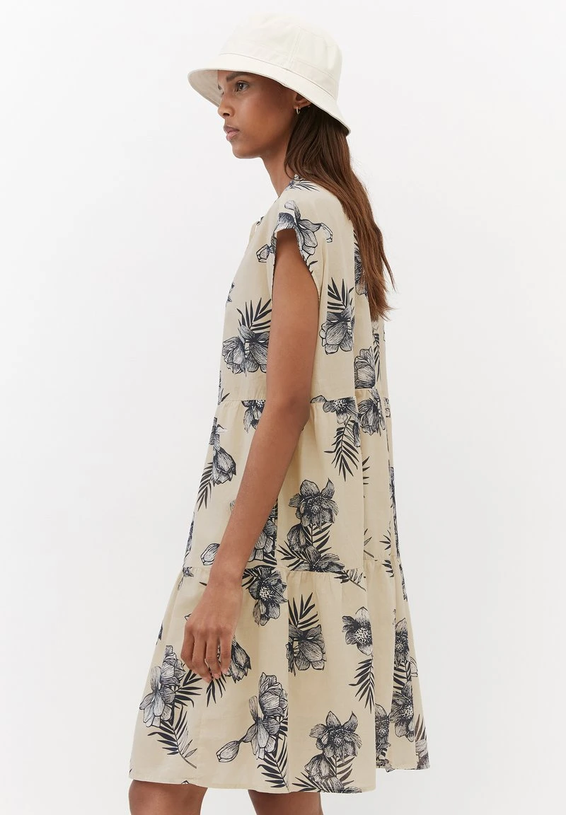 Marc O'Polo EASY HANGER STYLE GATHERINGS - Freizeitkleid - Beige | Damen 4 Marc O'Polo EASY HANGER STYLE GATHERINGS - Freizeitkleid - Beige | Damen – Bild 4