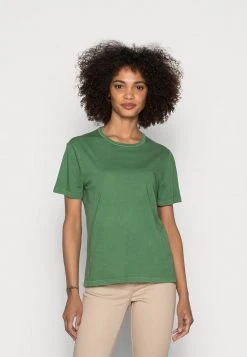 Marc O'Polo SHORT SLEEVE ROUND-NECK - T-Shirt Basic - Meadow Grass | Damen