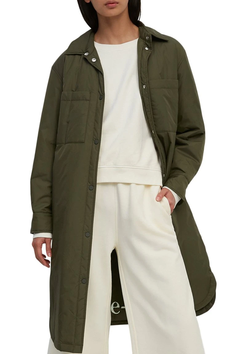 Marc O'Polo COAT - Klassischer Mantel - Olive Drab | Damen 4 Marc O'Polo COAT - Klassischer Mantel - Olive Drab | Damen – Bild 4