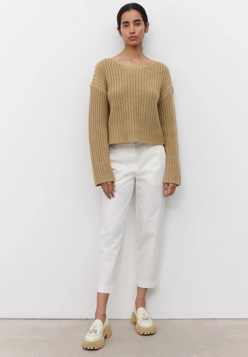 Marc O'Polo Damen Strickpullover - Beige 2 Marc O'Polo Damen Strickpullover - Beige – Bild 2