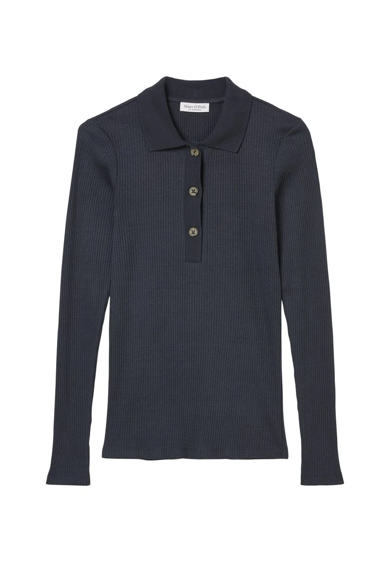 Marc O'Polo RIPP-LONGLSEEVE - Poloshirt - Deep Sky | Damen 6 Marc O'Polo RIPP-LONGLSEEVE - Poloshirt - Deep Sky | Damen – Bild 6