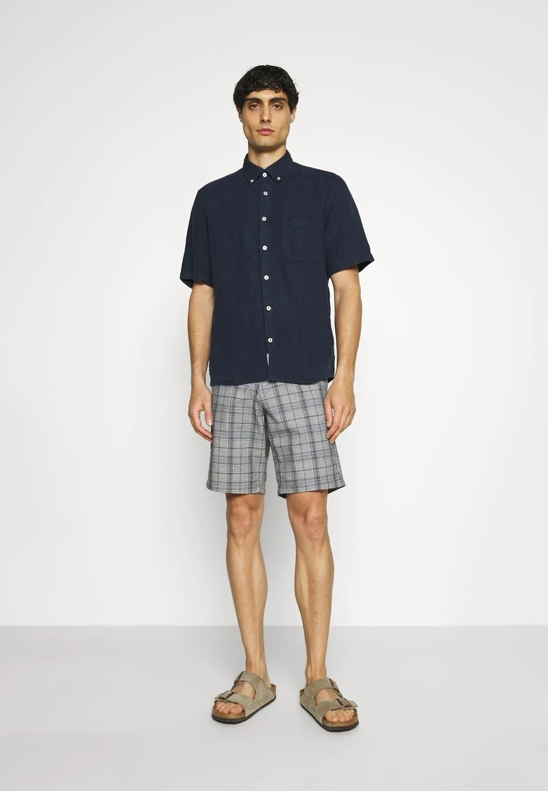 Marc O'Polo BUTTON DOWN SHORT SLEEVE - Hemd - Total Eclipse | Herren 2 Marc O'Polo BUTTON DOWN SHORT SLEEVE - Hemd - Total Eclipse | Herren – Bild 2