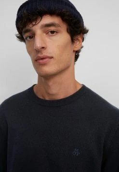 Marc O'Polo HOCHWERTIGER MIX - Strickpullover - Total Eclipse | Herren -Marc O'Polo Verkäufe 9f3effc0dd414b808fec7ca2a9c43d26