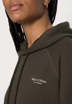 Marc O'Polo DRESS WITH HOOD - Freizeitkleid - Olive Drab | Damen -Marc O'Polo Verkäufe 9fb0135b7e6b41e7b7b4db44169637c0
