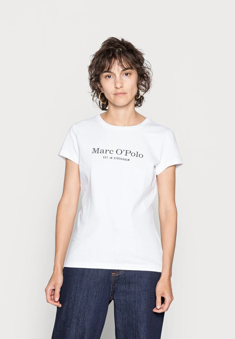 Marc O'Polo Damen T-Shirt Basic - White 1 Marc O'Polo Damen T-Shirt Basic - White
