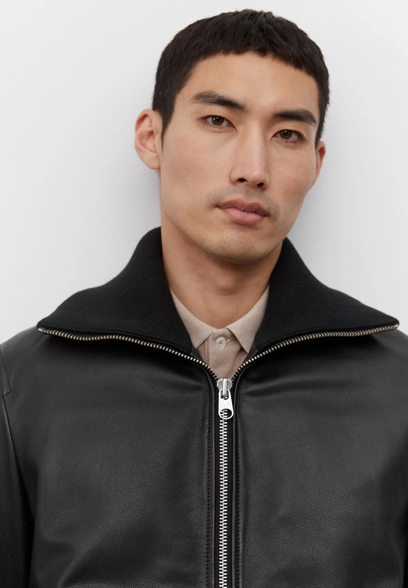 Marc O'Polo Lederjacke - Black | Herren 4 Marc O'Polo Lederjacke - Black | Herren – Bild 4