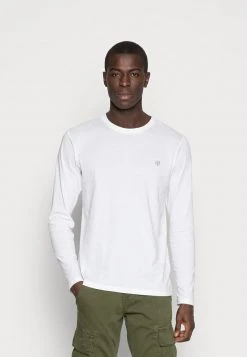Marc O'Polo Herren LONG SLEEVE ROUND NECK - Langarmshirt - White