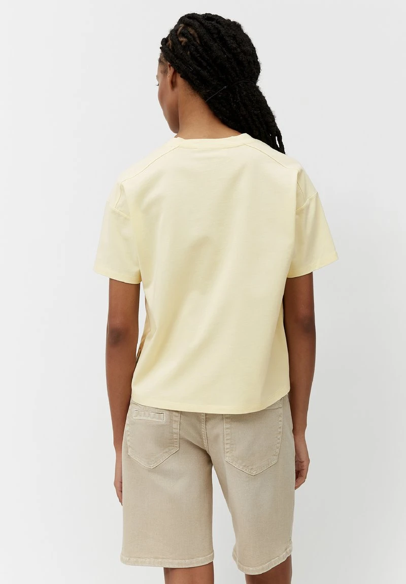 Marc O'Polo LOOSE - T-Shirt Basic - Bleached Vanilla | Damen 3 Marc O'Polo LOOSE - T-Shirt Basic - Bleached Vanilla | Damen – Bild 3