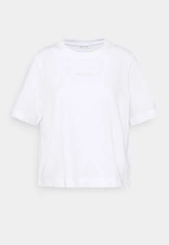 Marc O'Polo T-Shirt Basic - White Linen | Damen