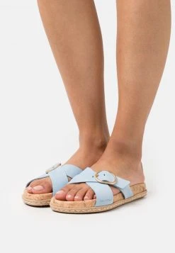 Marc O'Polo KIARA - Pantolette Flach - Light Blue | Damen