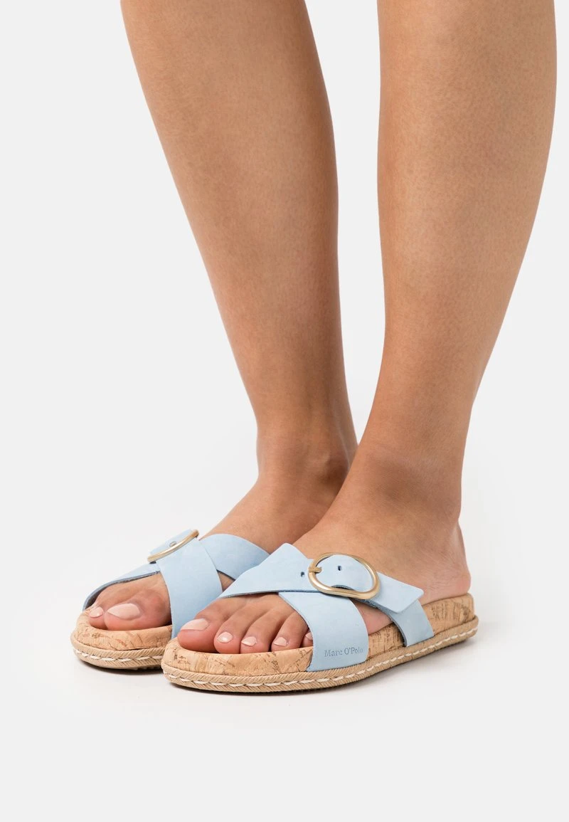Marc O'Polo KIARA - Pantolette Flach - Light Blue | Damen 1 Marc O'Polo KIARA - Pantolette Flach - Light Blue | Damen