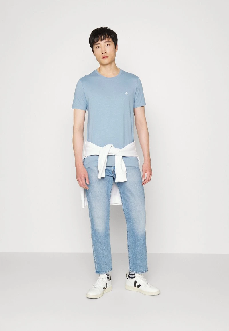 Marc O'Polo SHORT SLEEVE ROUND NECK - T-Shirt Basic - Stormy Sea | Herren 2 Marc O'Polo SHORT SLEEVE ROUND NECK - T-Shirt Basic - Stormy Sea | Herren – Bild 2