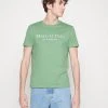 Marc O'Polo SHORT SLEEVE ROUND NECK CLASSIC - T-Shirt Print - English Moss | Herren