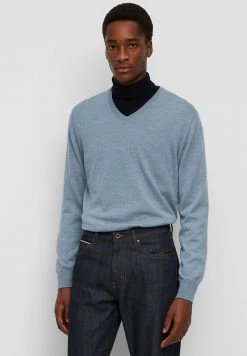 Marc O'Polo AUS ITALIENISCHER MERINO-WOLLE - Strickpullover - Stormy Sea | Herren