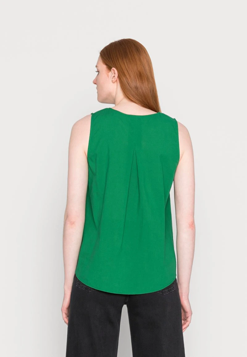 Marc O'Polo BLOUSE SLEEVELESS BACKSIDE PLEAT - Bluse - Preppy Green | Damen 3 Marc O'Polo BLOUSE SLEEVELESS BACKSIDE PLEAT - Bluse - Preppy Green | Damen – Bild 3
