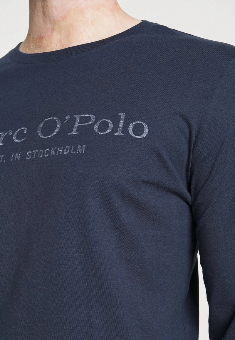 Marc O'Polo Langarmshirt - Total Eclipse | Herren 5 Marc O'Polo Langarmshirt - Total Eclipse | Herren – Bild 5