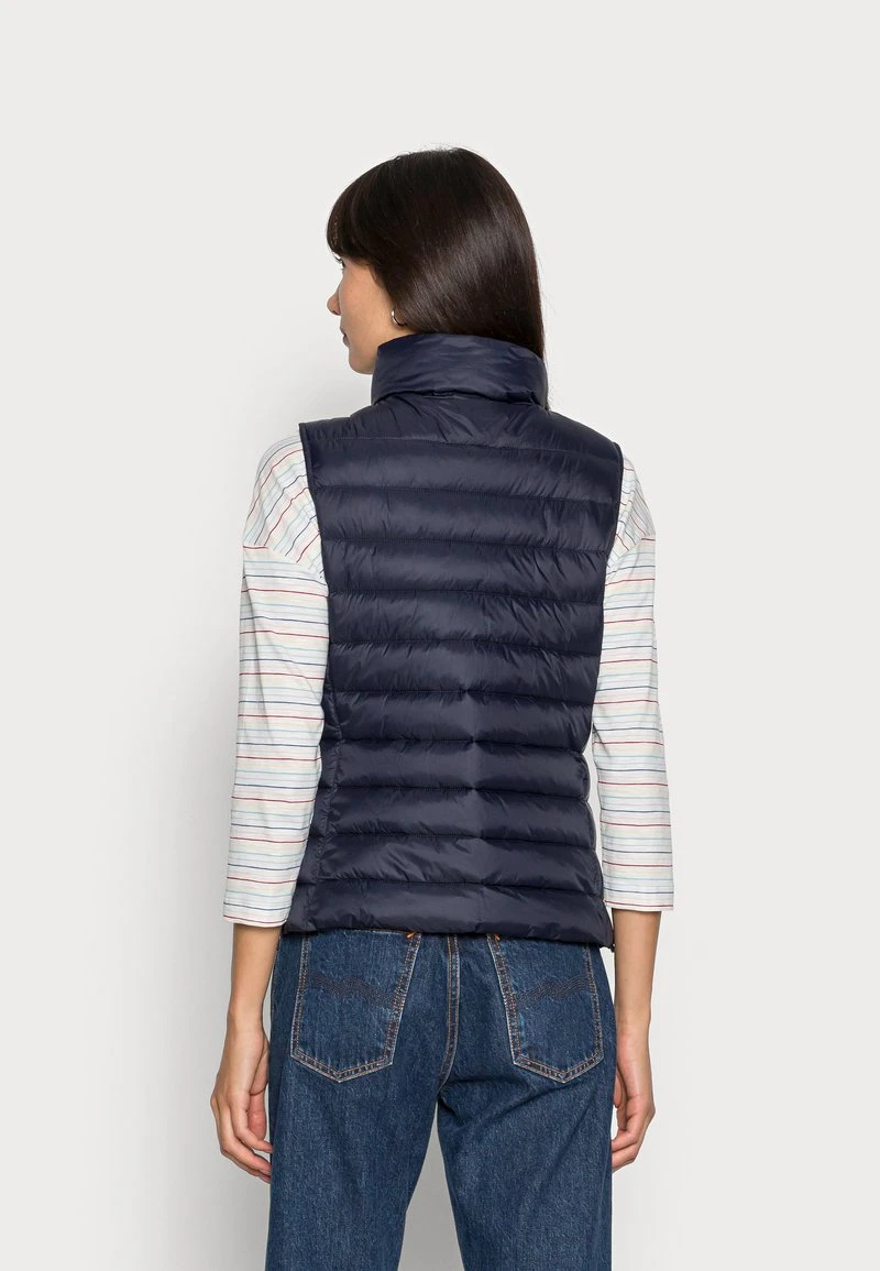 Marc O'Polo VEST STAND UP COLLAR FRONT ZIPPER - Weste - Midnight Blue | Damen 3 Marc O'Polo VEST STAND UP COLLAR FRONT ZIPPER - Weste - Midnight Blue | Damen – Bild 3