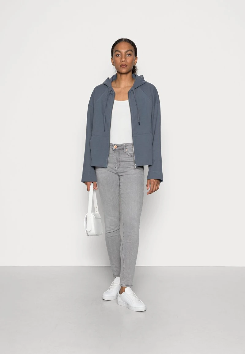 Marc O'Polo HOODY ZIP FRONT KANGAROO POCKETS GATHERED BACK - Sweatjacke - Sea Ember | Damen 2 Marc O'Polo HOODY ZIP FRONT KANGAROO POCKETS GATHERED BACK - Sweatjacke - Sea Ember | Damen – Bild 2