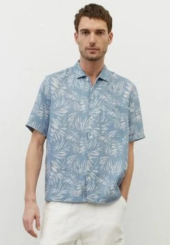 Marc O'Polo SLIT AT SIDE SEAM - Hemd - Multi Spphire Ice | Herren