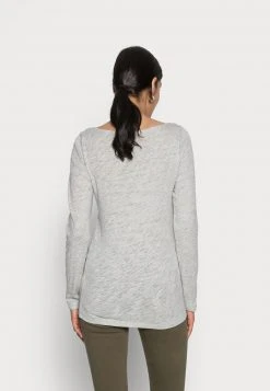 Marc O'Polo LONG SLEEVE BOAT NECK - Langarmshirt - Stony Grey Melange | Damen -Marc O'Polo Verkäufe a742b1117e6946f794d94304851299c4
