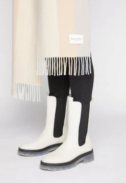Marc O'Polo FILIPPA - Plateaustiefel - Offwhite/translucent | Damen