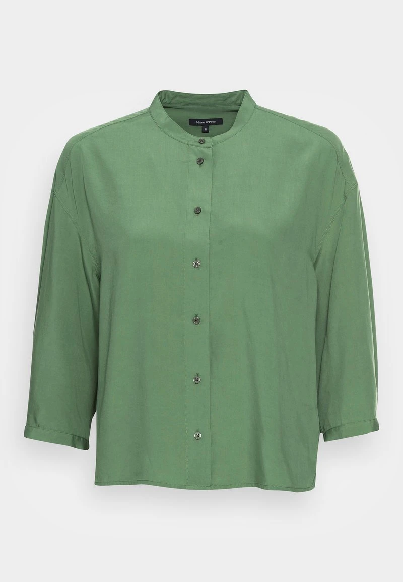 Marc O'Polo BLOUSE STAND UP COLLAR BUTTON THROUGH - Bluse - Meadow Grass | Damen 5 Marc O'Polo BLOUSE STAND UP COLLAR BUTTON THROUGH - Bluse - Meadow Grass | Damen – Bild 5