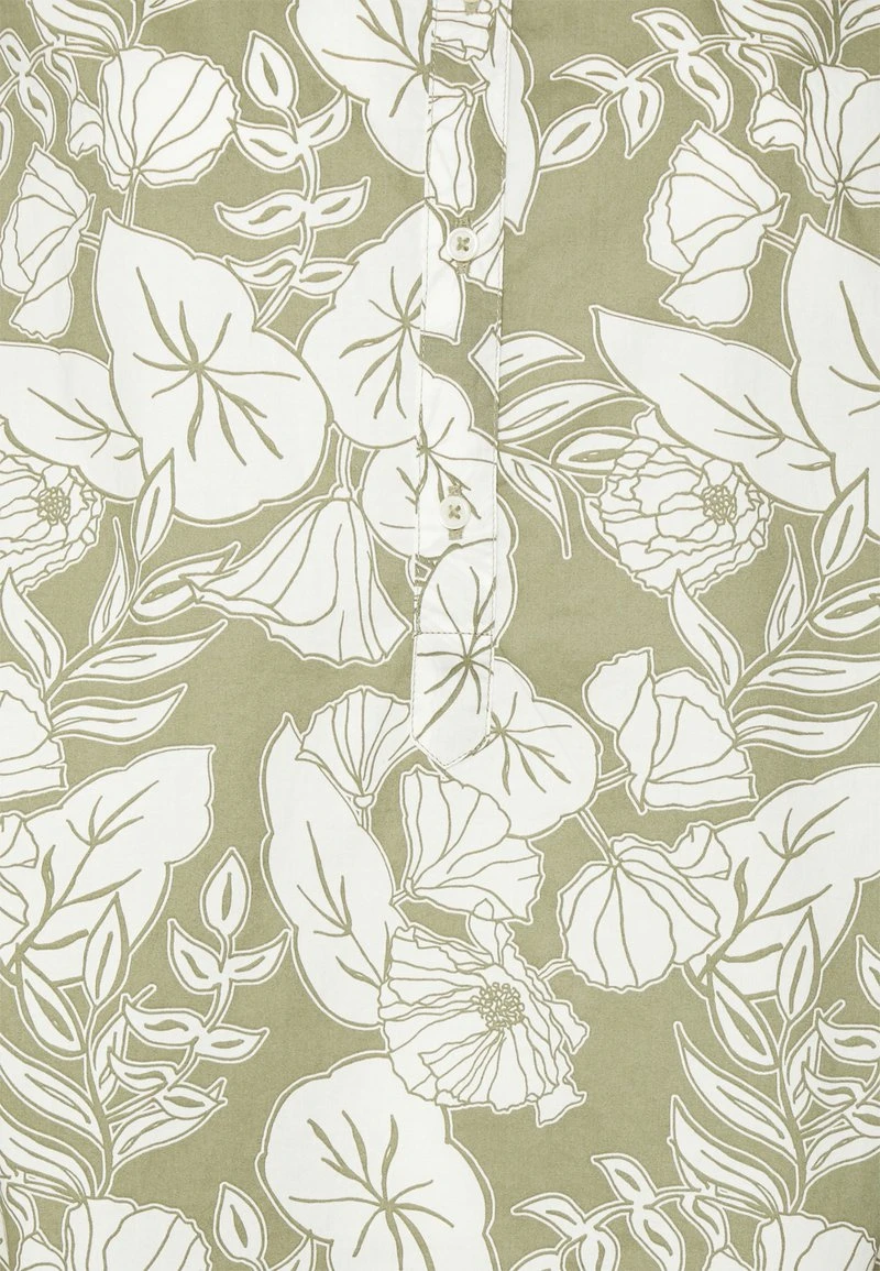 Marc O'Polo BLOUSE SHORT SLEEVE HALF BUTTON PLACKET - Hemdbluse - Olive | Damen 3 Marc O'Polo BLOUSE SHORT SLEEVE HALF BUTTON PLACKET - Hemdbluse - Olive | Damen – Bild 3