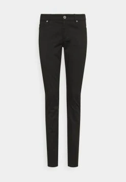 Marc O'Polo 5 POCKET MID WAIST SLIM LEG - Stoffhose - Black | Damen
