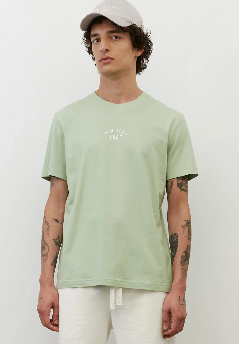 Marc O'Polo T-Shirt Print - Morning Dew | Herren 1 Marc O'Polo T-Shirt Print - Morning Dew | Herren