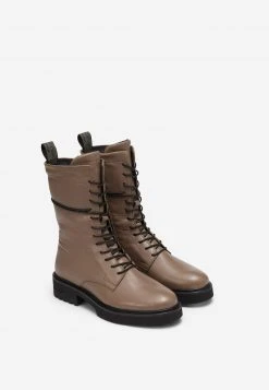 Marc O'Polo Kinder IN CLASSIC-CALF-QUALITÄT - Plateaustiefelette - Dark Taupe -Marc O'Polo Verkäufe abe18a264fa648db841b1f21ecf1ca5d