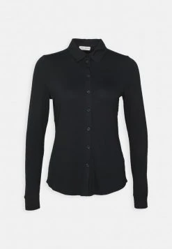 Angebote Marc O'Polo Store 33 Marc O'Polo LONG SLEEVE COLLAR BUTTON PLACKET - Hemdbluse - Black | Damen