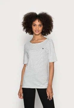 Marc O'Polo SHORT SLEEVE ROUND NECK STRIPED - T-Shirt Print - Multi/white | Damen