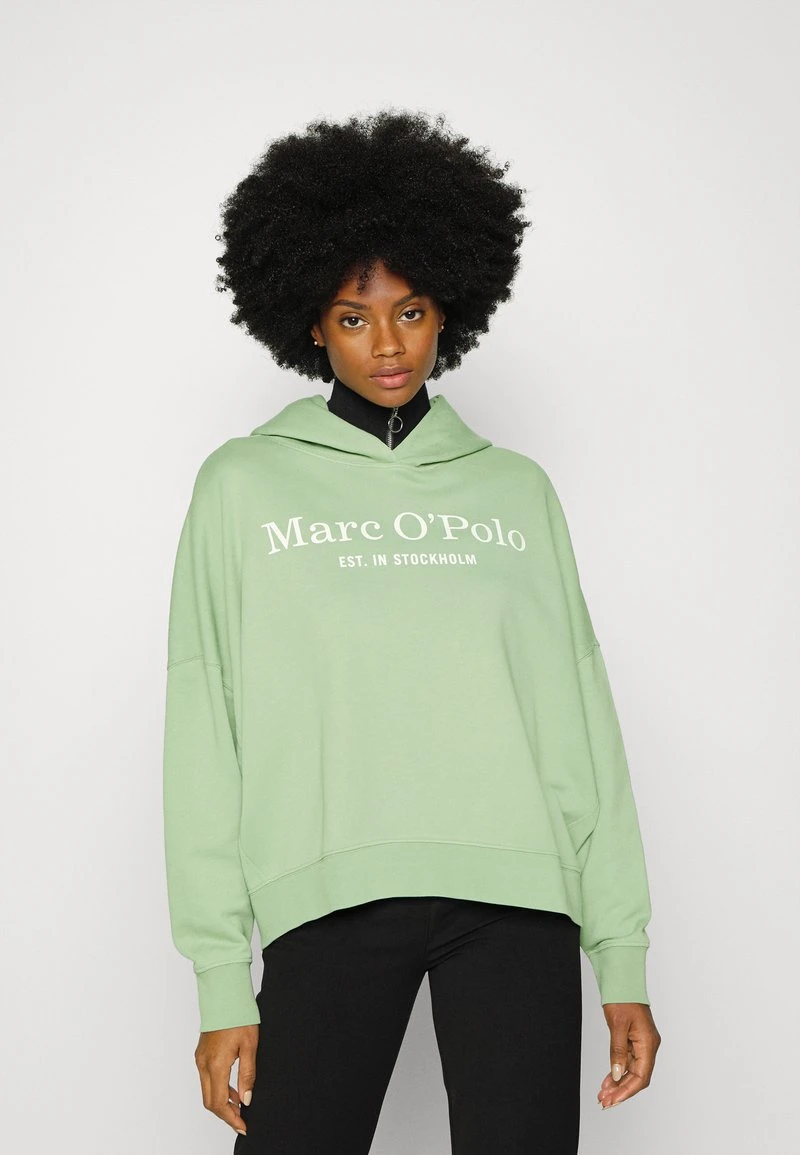 Marc O'Polo HOODY LOGOMANIA - Sweatshirt - Breezy Mint | Damen 1 Marc O'Polo HOODY LOGOMANIA - Sweatshirt - Breezy Mint | Damen