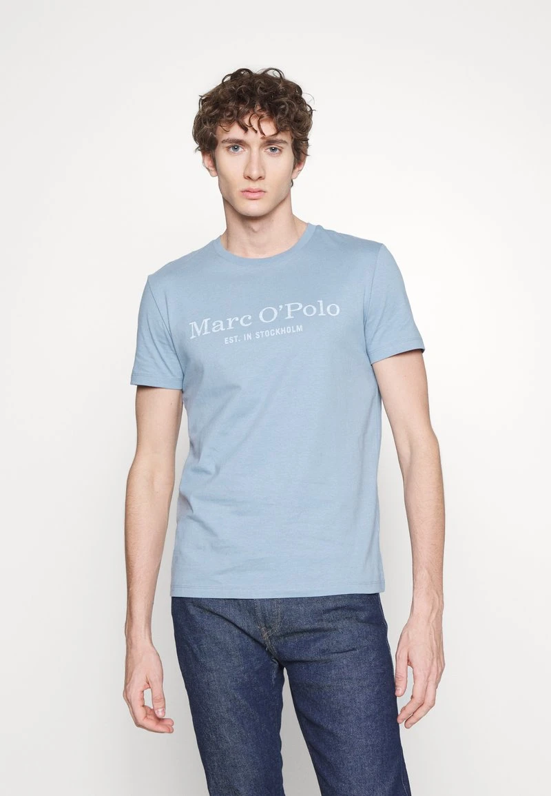 Marc O'Polo SHORT SLEEVE ROUND NECK CLASSIC - T-Shirt Print - Stormy Sea | Herren 1 Marc O'Polo SHORT SLEEVE ROUND NECK CLASSIC - T-Shirt Print - Stormy Sea | Herren