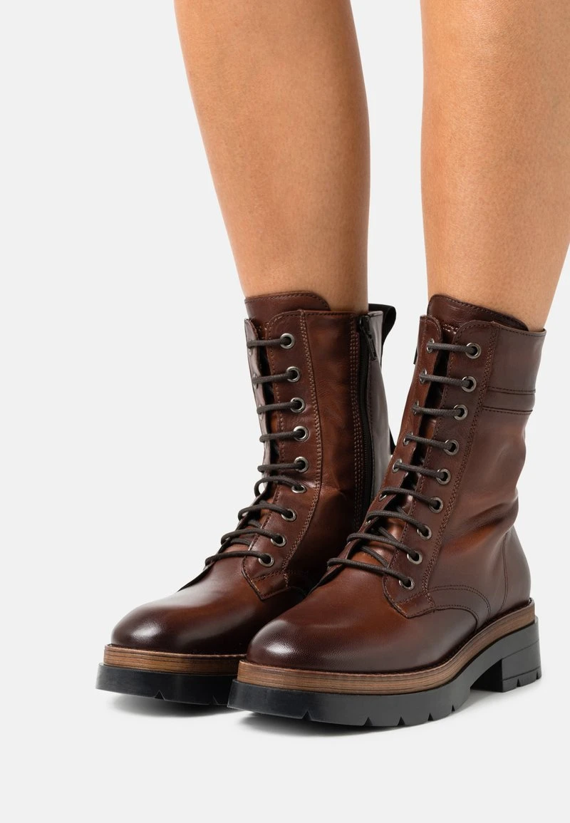 Marc O'Polo FILIPPA - Plateaustiefelette - Cognac | Damen 1 Marc O'Polo FILIPPA - Plateaustiefelette - Cognac | Damen