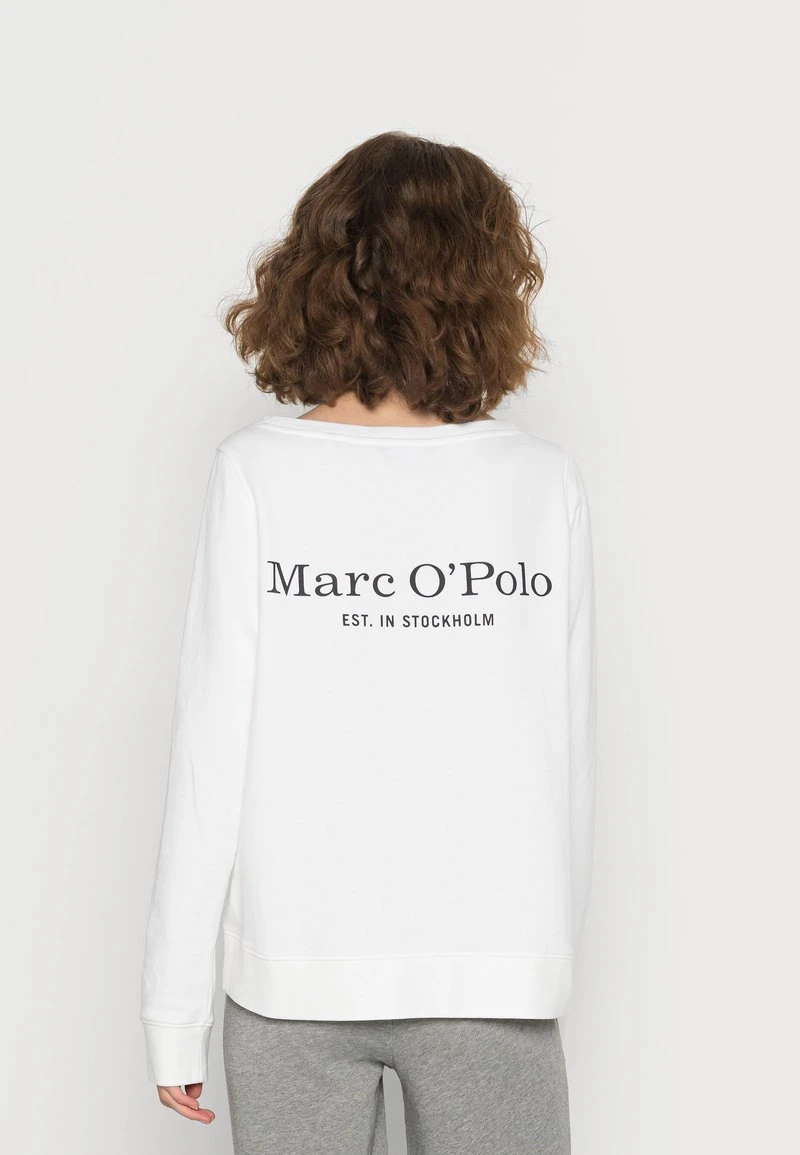Marc O'Polo Damen LONG SLEEVE ROUND NECK PRINT AT BACK - Sweatshirt - Paper White 3 Marc O'Polo Damen LONG SLEEVE ROUND NECK PRINT AT BACK - Sweatshirt - Paper White – Bild 3