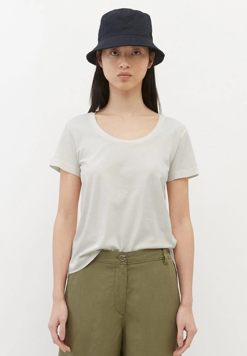 Marc O'Polo Damen T-Shirt Basic - White 1 Marc O'Polo Damen T-Shirt Basic - White