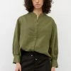 Marc O'Polo Bluse - Olive Grove | Damen