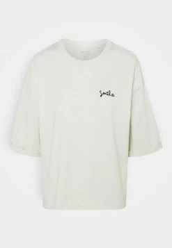 Marc O'Polo SHORT SLEEVE ROUND NECK - T-Shirt Print - Mint | Damen