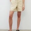 Marc O'Polo WIDE LEG FLAP POCKETS ARCHIVE INSPIRED DETAILS - Shorts - Dusty Field | Damen