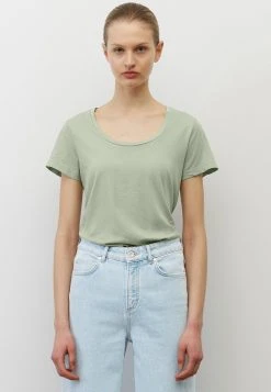 Marc O'Polo Damen T-Shirt Basic - Herbal Steam