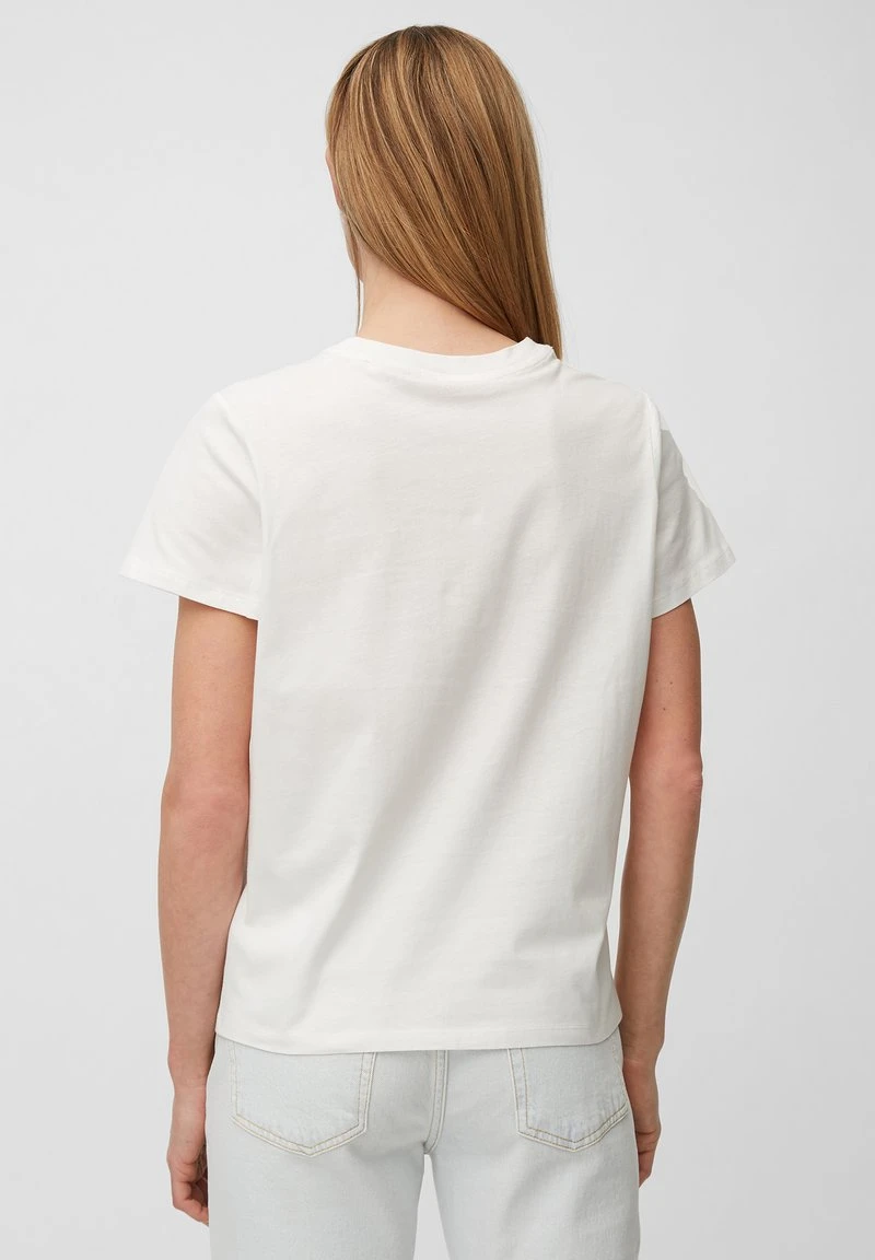 Marc O'Polo T-Shirt Print - Paper White | Damen 3 Marc O'Polo T-Shirt Print - Paper White | Damen – Bild 3