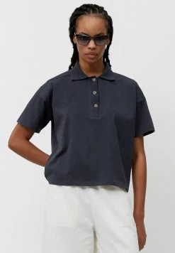 Marc O'Polo Damen Poloshirt - Deep Blue Sea