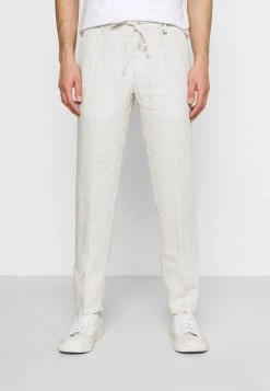 Marc O'Polo TAPERED FIT PATCHED - Stoffhose - Distant Grey | Herren