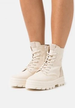 Marc O'Polo JESSY - Plateaustiefelette - Offwhite | Damen