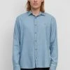 Marc O'Polo LANGARM - Hemd - Multi/lighter Wash Denim | Herren