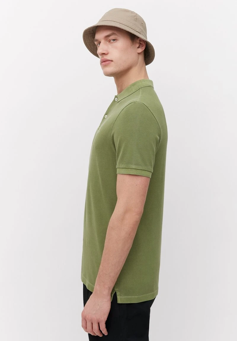 Marc O'Polo Poloshirt - English Moss | Herren 5 Marc O'Polo Poloshirt - English Moss | Herren – Bild 5