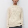 Marc O'Polo Strickpullover - Linen White | Herren